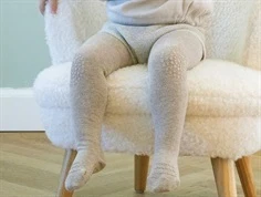 GoBabyGo sand kravlestrømpebukser merinould